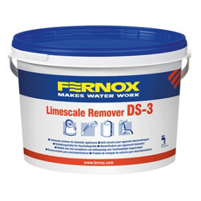Fernox DS-3 Heavy Duty Limescale Remover Multi-Purpose Descaler for Water Heater Boiler Cylinder Instant Hot Water Tap Tank 2kg