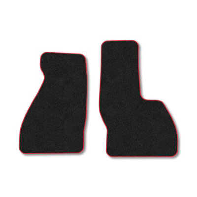 Ferrari 308 1975-1985 Car Mats Red Trim Carpet Tailored Easy Clean Clips