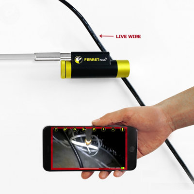 Ferret Plus CFWF50P Rechargeable Digital 1080P HD Inspection Camera - 7