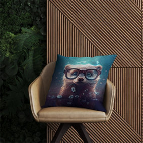 Ferret Splashart Water Outdoor Cushion 60cm x 60cm
