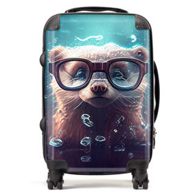 Ferret Splashart Water Suitcase - Cabin