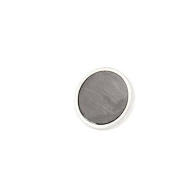 Ferrite Pot Magnet with M4 Internal Thread for Arts, Crafts, Model Making, DIY and Hobbies - 32mm dia x 7mm thick - 4.1kg Pull