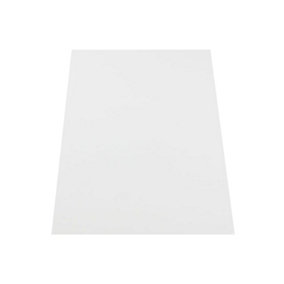 FerroFlex A3 Flexible Ferrous Sheet - 3M Self Adhesive & Gloss White Dry Wipe Surface (1 Sheet)