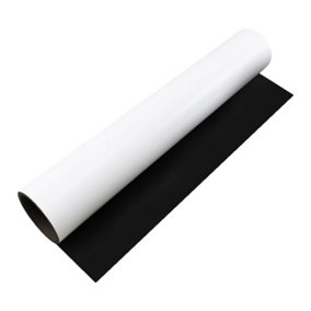 FerroFlex Ultra 620mm Wide Self Adhesive Flexible Ferrous Sheet for Walls, Creating Surfaces Magnets Will Attract To - 5m Length