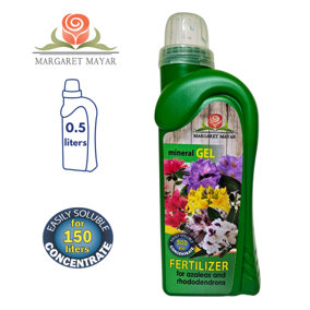 FERTILIZER FOR AZALEAS AND RHODODENDRONS - MINERAL GEL - 0.5L