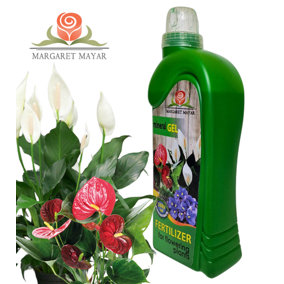 FERTILIZER FOR BLOOMS - MINERAL GEL - 1L - FLOWERING PLANT BOOST