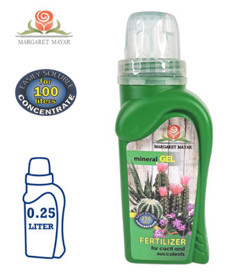 FERTILIZER FOR CACTUS - MINERAL GEL - 0.25L