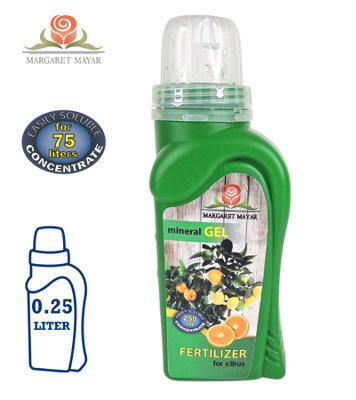 FERTILIZER FOR CITRUS - MINERAL GEL - 0.25L