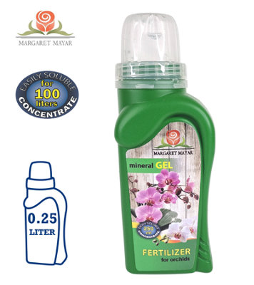 FERTILIZER FOR ORCHIDS - MINERAL GEL - 0.25L