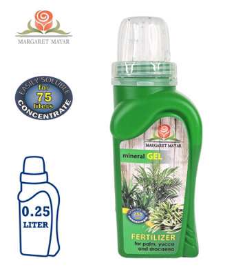 Buy FERTILIZER FOR PALM, YUCCA, DRACAENA MINERAL GEL 0.25L DIY at B&Q