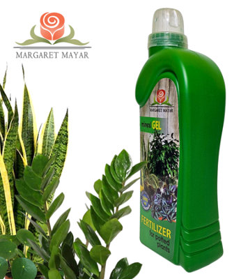 FERTILIZER FOR POTTED PLANTS - MINERAL GEL - 1L, NOURISH YOUR POTTED GREENERY