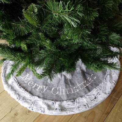 Grey deals tree skirt