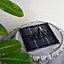 Festive Lights Solar Victoriana Tiered LED Garden Water Feature & Bird Bath
