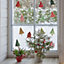 Festive Tree Christmas Window Stickers
