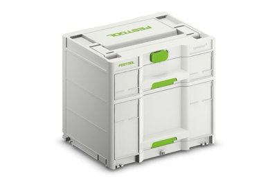 Festool 2 Draw Sortainer 3 SYS3-SORT/2 M 337 Systainer + Dividers Carry Case 40KG