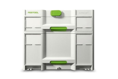 Festool 2 Draw Sortainer 3 SYS3-SORT/2 M 337 Systainer + Dividers Carry Case 40KG