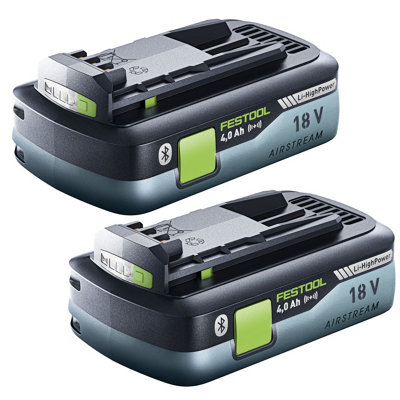 Festool 205034 HighPower Battery Pack BP 18 Li 4AH HPC-ASI Bluetooth ...