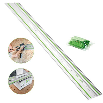 Festool 577043 1.4m Guide Rail FS1400/2-KP + 30 X FS-KP Adhesive Pad TSC55 TS55