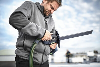Festool 577231 Cordless Insulating Material Saw ISC 240 EB-Basic + 4AH ...