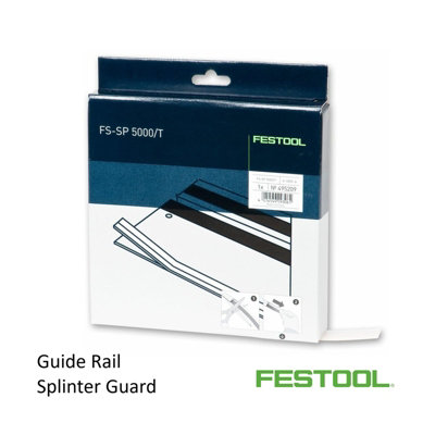Festool 5m Plunge Saw Guide Rail Splinter Guard FS-SP 5000/T Fits FS/2 FS/2 KP