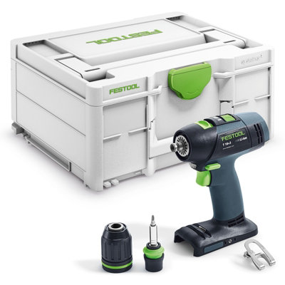 Festool Cordless drill T 18+3-Basic | DIY at B&Q