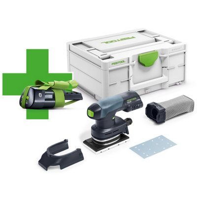 Festool Cordless orbital sander RTSC 400 Basic ERGO DIY at B Q