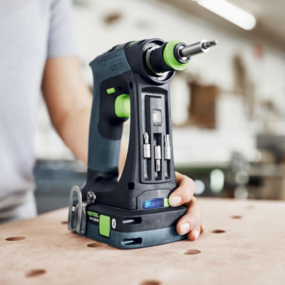 FESTOOL CXS 18 BASIC SET 18v Drill driver 10mm keyless chuck DIY at B Q