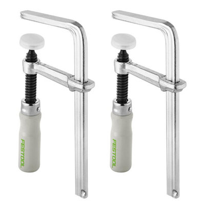 Festool FSZ120 Guide Rail Fastening Screw Clamps 489570 - 1 Pair for Guide Rails