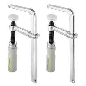 Festool FSZ120 Guide Rail Fastening Screw Clamps 489570 - 1 Pair for Guide Rails