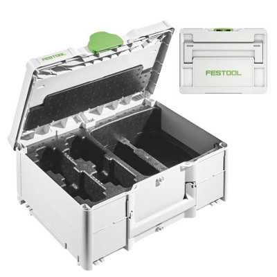 Festool Systainer 3 Case for 4 BP18 Batteries DUO Charger SYS3 M187 ENG 18V