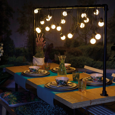 Festoon Lighting - Mains Powered Weatherproof Home or Garden 24V LED ...