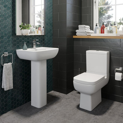 Shop toilet and sink suites.