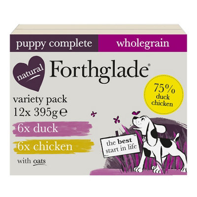 FG Wholegrain Chicken & Duck Oats Complete Puppy 12 x 395g Price Comparisons | Compare The Build