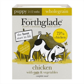 FG Wholegrain Chicken Oats & Veg Complete Puppy 395g (Pack of 18)