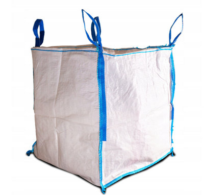 FIBC Dumpy Bags 1.5 Ton Bulk Jumbo Builders Garden Aggregate Sack 90x90x120cm Pack of 10