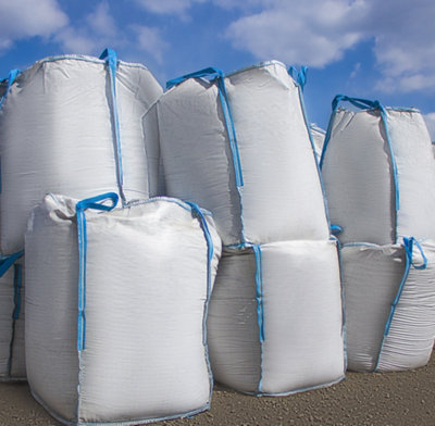 FIBC Dumpy Bags 1.5 Ton Bulk Jumbo Builders Garden Aggregate Sack 90x90x120cm Pack of 5 - 4