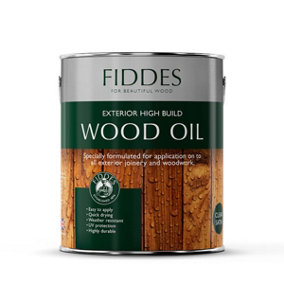 Fiddes Exterior Uv High Build Wood Oil 1L