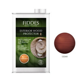 Fiddes - Exterior Wood Protector - 5 Litre - Cedar