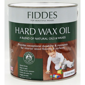 Fiddes Hardwax Oil - 2.5 Litre Matt