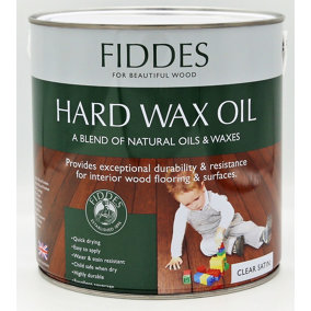 Fiddes Hardwax Oil - 2.5 Litre Satin