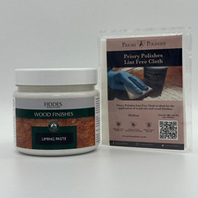 Fiddes Liming Paste, 1kg & Free Priory Polishes Lint Free Cloth