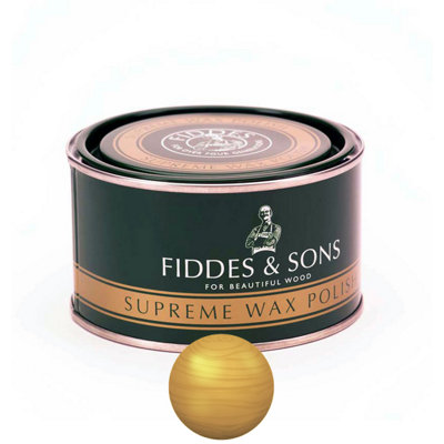 Fiddes Supreme Wax Polish - Antique Brown 400ml