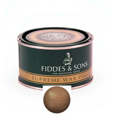 Fiddes Supreme Wax Polish - Rugger Brown 400ml