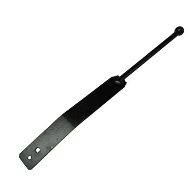 Field Gate Spring Fastener Set (Black Staple Latch Catch Fixing Kit)