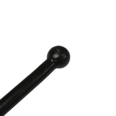 Field Gate Spring Fastener Set (Black Staple Latch Catch Fixing Kit)
