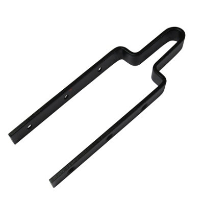 Field Gate Spring Fastener Set (Black Staple Latch Catch Fixing Kit)