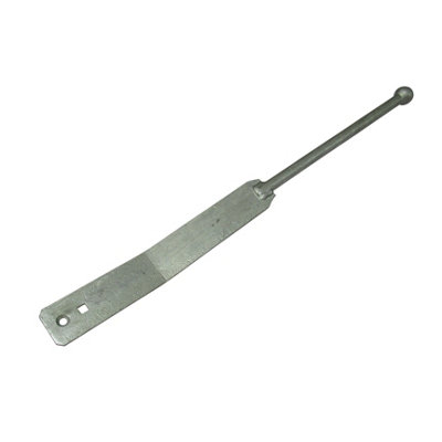 Field Gate Spring Fastener Set (Galvanised Staple Latch Catch Fixing Kit)
