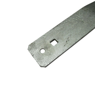 Field Gate Spring Fastener Set (Galvanised Staple Latch Catch Fixing Kit)