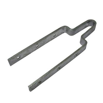 Field Gate Spring Fastener Set (Galvanised Staple Latch Catch Fixing Kit)