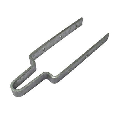 Field Gate Spring Fastener Set (Galvanised Staple Latch Catch Fixing Kit)